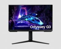 SAMSUNG 24" ODYSSEY G3 1MS 180HZ HDMI+DP GAMING PİVOT LS24DG302EUXUF MONİTOR (23.823.6) 24"